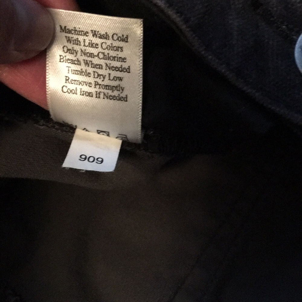 Coldwater Creek gray corduroy pants - Picture 7 of 8